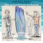 asymmetrische Surfboards